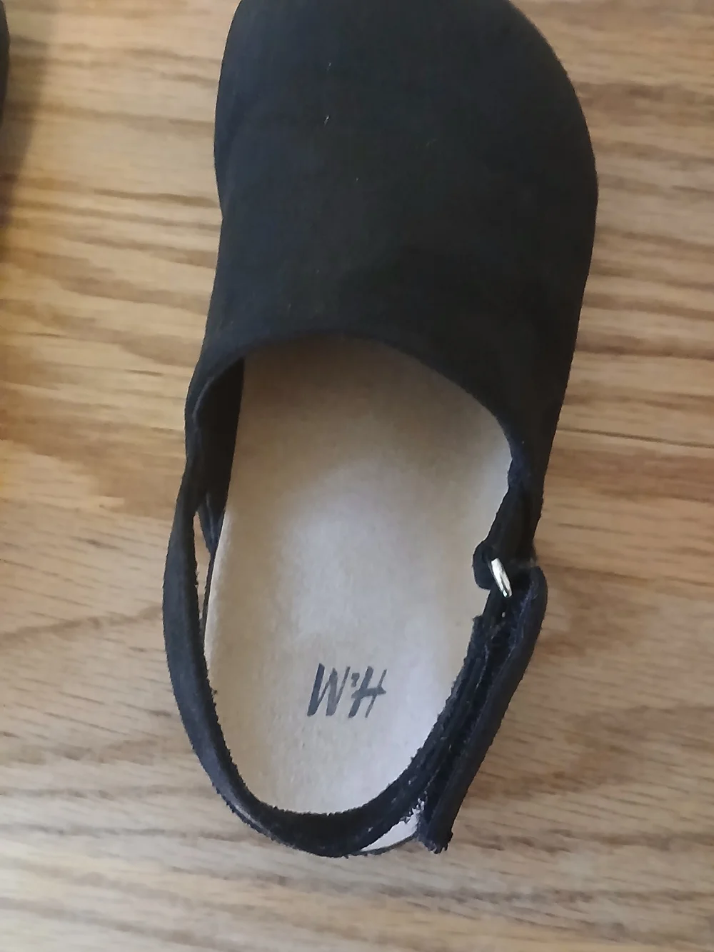 H&M Kids Black Slingback Shoes